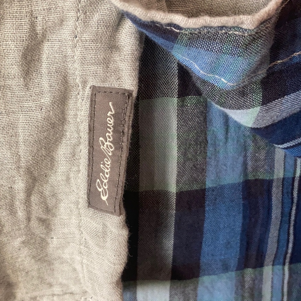Eddie Bauer TXL Long Sleeve Button Down - Picture 1 of 9